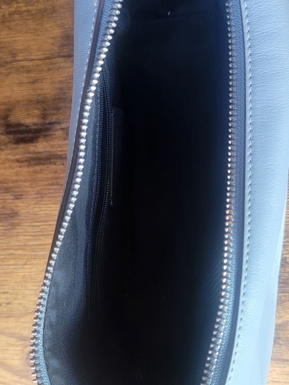 Coach Crescent Crossbody Bag in Powder Blue - Picture 3 of 5